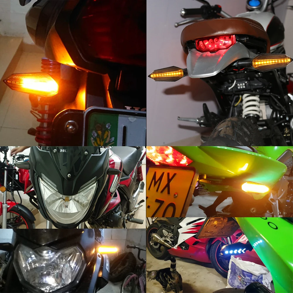 Motorcycle Turn Signal Turn Indicator LED Signal Lights For APRILIA RS4 50 Replica  TUONO V4 1100RR FACTORY Tuareg 660 Parts