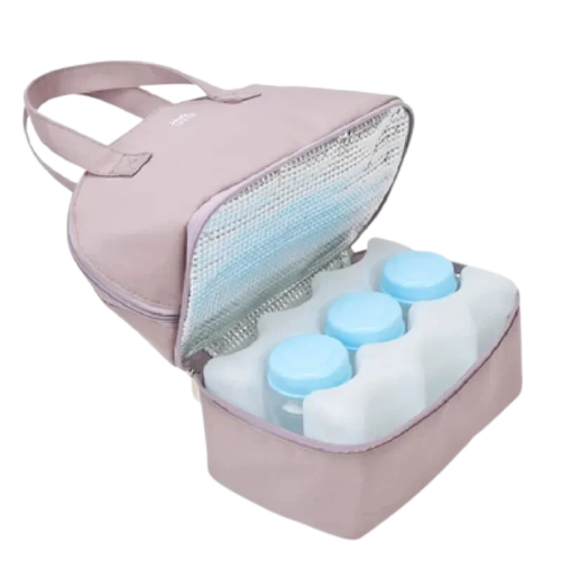 Insulation Bag Milk Storage Breastfeeding Milk Insulation Breast Pump Maternity Cooler Double Layer Fresh Preservation Bag