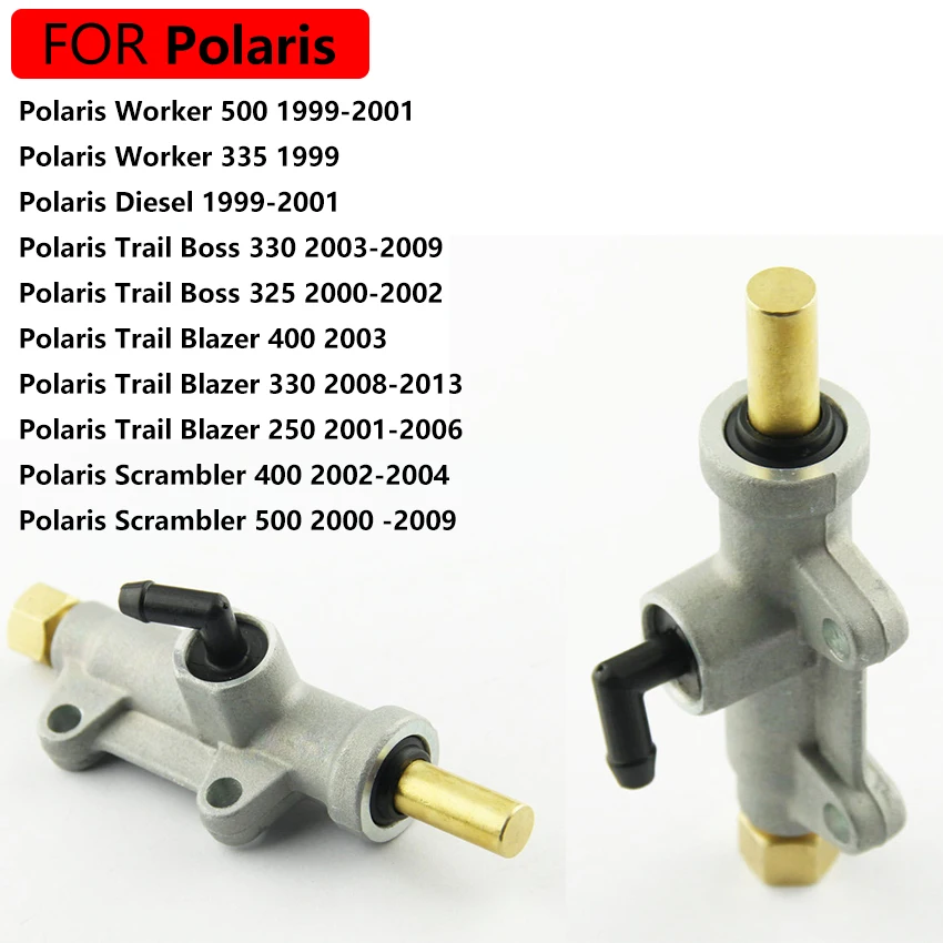 مضخة أسطوانة رئيسية للفرامل الهيدروليكية الخلفية للدراجة النارية لعمال بولاريس 500 335 تريل بوس السترة 330 325 400 250 تشويش إذاعي 400