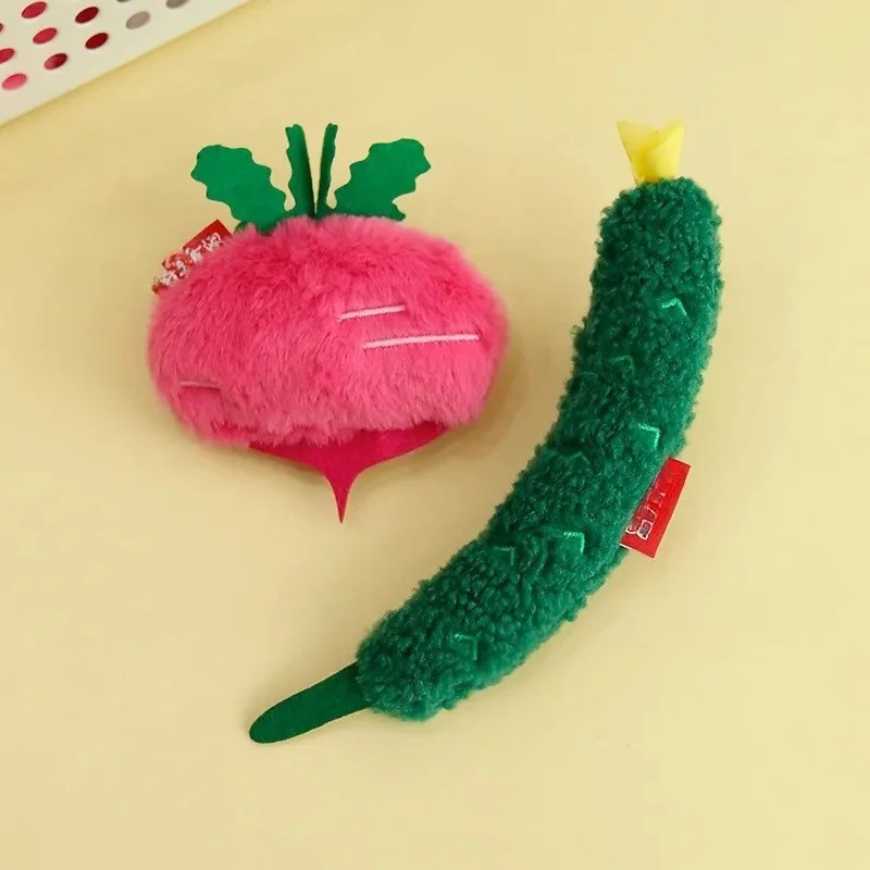 Plush Toy Radish and Cucumber Simulated Vegetable Plush Toys Cute Plush Toys Suitable for Home Decoration Plush Plants