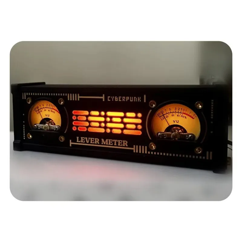 Level pickup, pickup light, RGB light, level sound controller, VU meter , decoration with backlight meter, VU meter