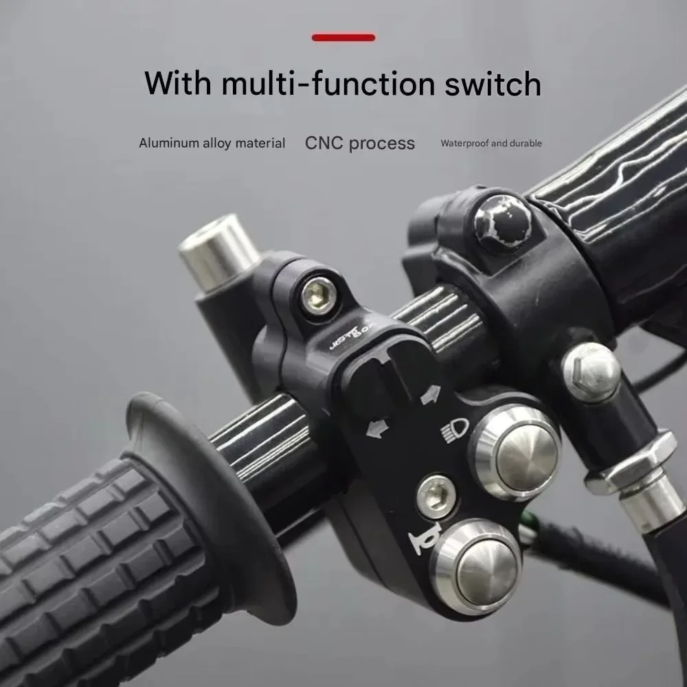 For Honda Rebel 300 CMX300 CM300 Motorcycle Handlebar High Rise Tapered Variable Diameter Pullback Accesorios Manillar Moto