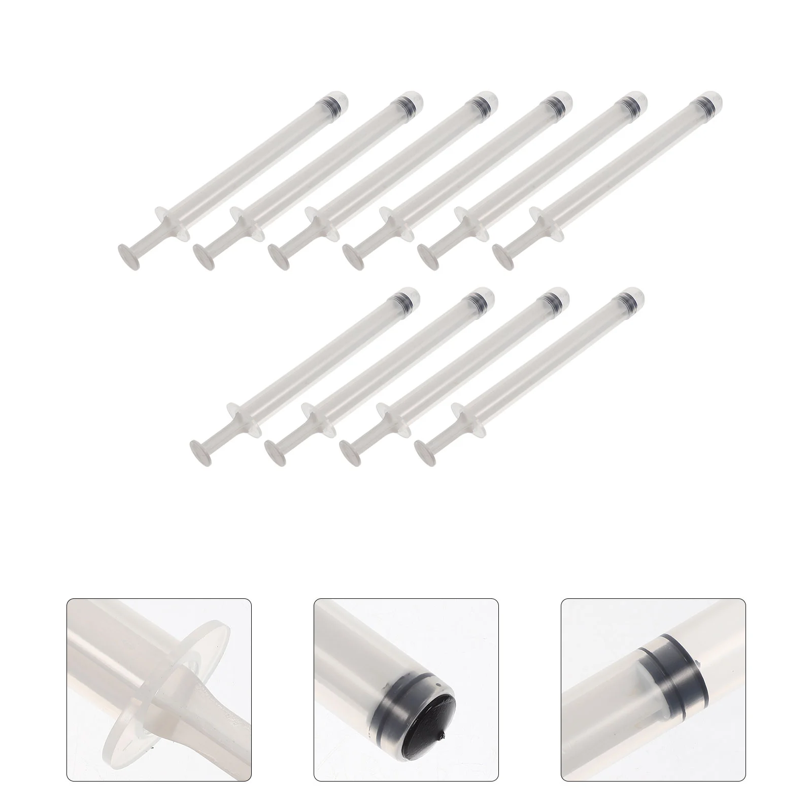 10 Pcs bricks Injector Syringe Una Suppositories Tube