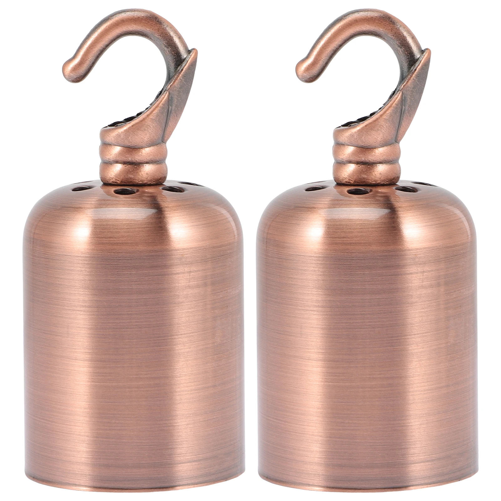 

2pcs Lamp Holder Light Socket Brown Cord Sockets Screw Fitting Modern Design Elegant Practical Bedroom Living Room