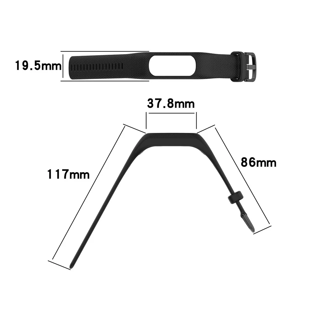 Pulseira de silicone para Garmin Smart 5, Watch Band, Pulseira, Smart5