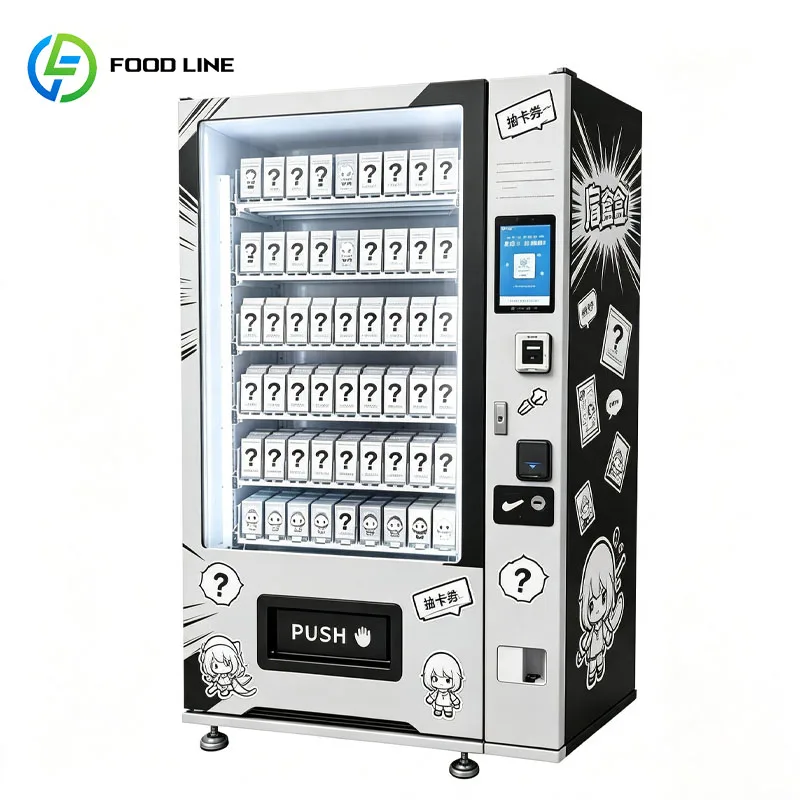 Card Vending Machine for Collectible Trading Cards Blind Boxes TCG Packs Automatic Retail Kiosk Customized