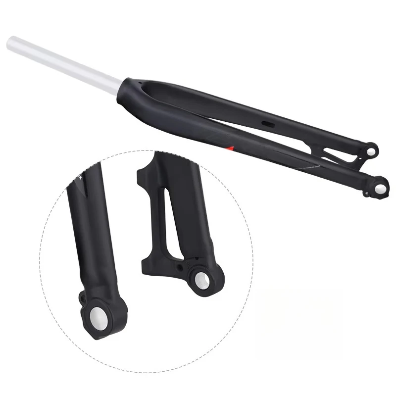 For Quick Release Disc Brake Front Fork for MTB Barrel Hard Fork with Inner Wiring
