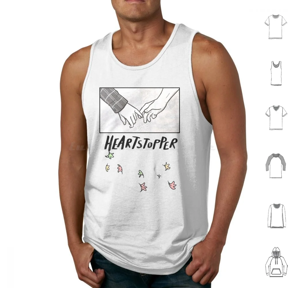 

Nick And Charlie Hand Sketch Tank Tops Print Cotton Charlie Love Spring Nelson Bisexual Nick