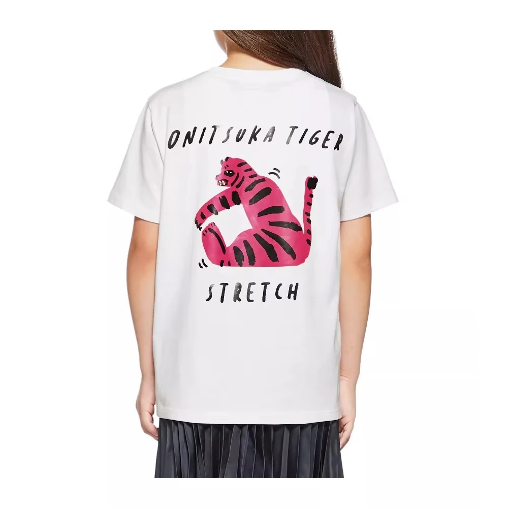 

2025 women fashion short-sleeved T-shirt with letter prints summer round-neck cotton T-shirt casual loose and simple top T-shirt