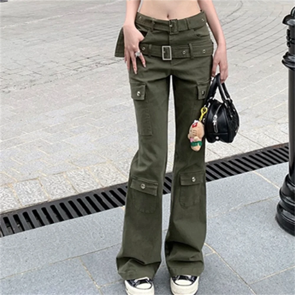 

retro trousers new high street slim low-waist straight trousers autumn