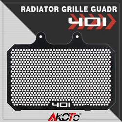 DEGIN-Protector de radiador para motocicleta, cubierta de rejilla para Husqvarna Svartpilen 401, VITPILEN 401, 2018-2022, accesorios, novedad
