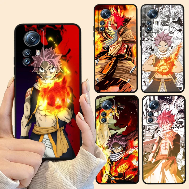 Anime F-Fairy T-Tail Juvenile For Xiaomi Mi 14 13T 13 12T 12 11T 11i 11 10T 10 Pro Lite Ultra 5G Black TPU Phone Case