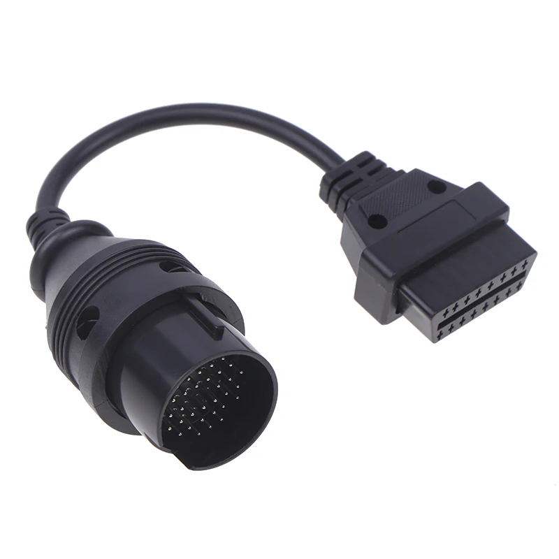 Best Price Diagnostic Adapter For 38PIN To OBD OBD2 16Pin Female Connector For Trucks Heavy Duty 38 PIN