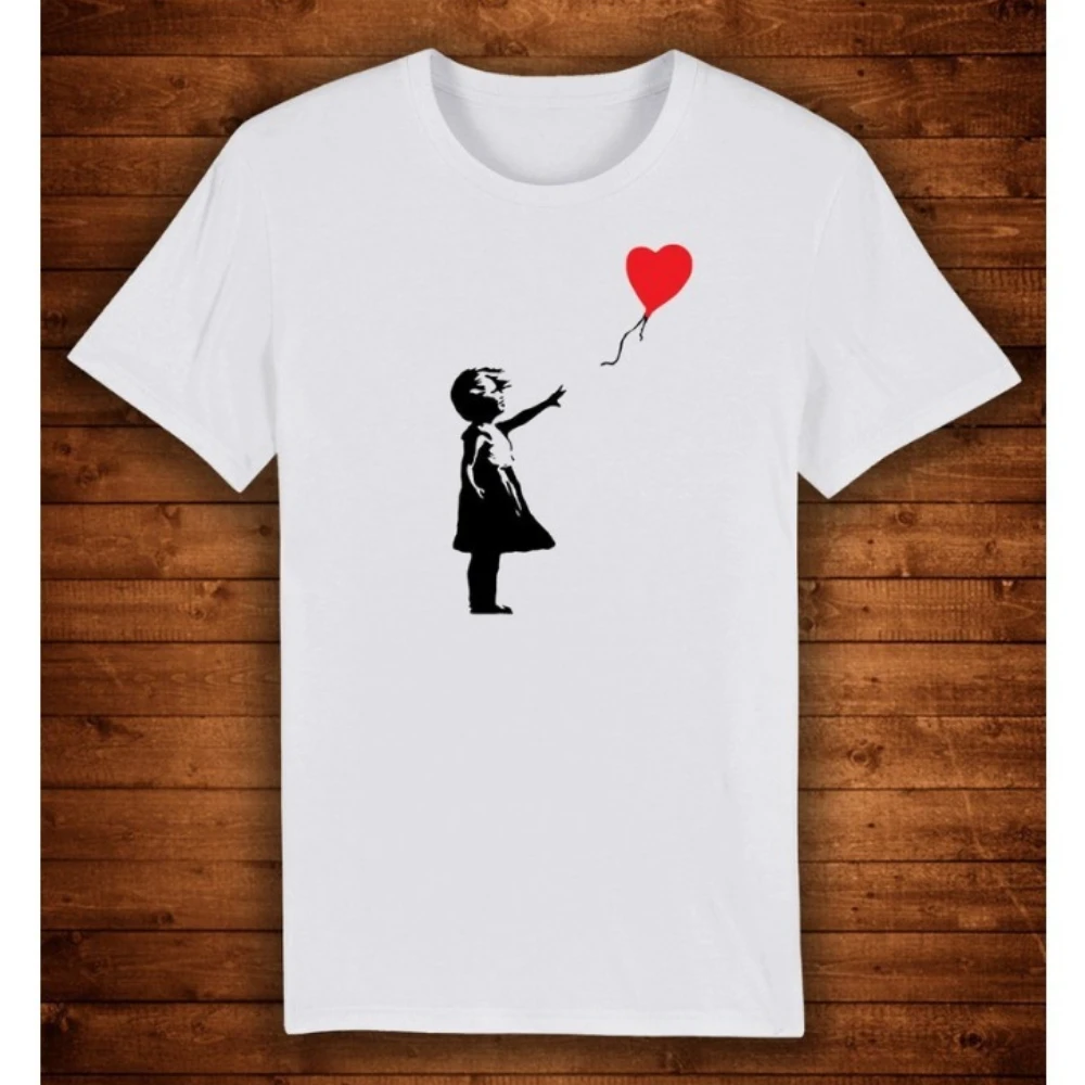 NEW Banksy Girl with Balloon S - Street Fashion Urban 评论和价格