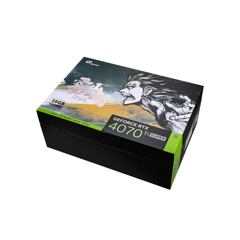 

Игровая видеокарта iGame GeForce RTX 4070 Ti SUPER OC 16 ГБ, новый дизайн