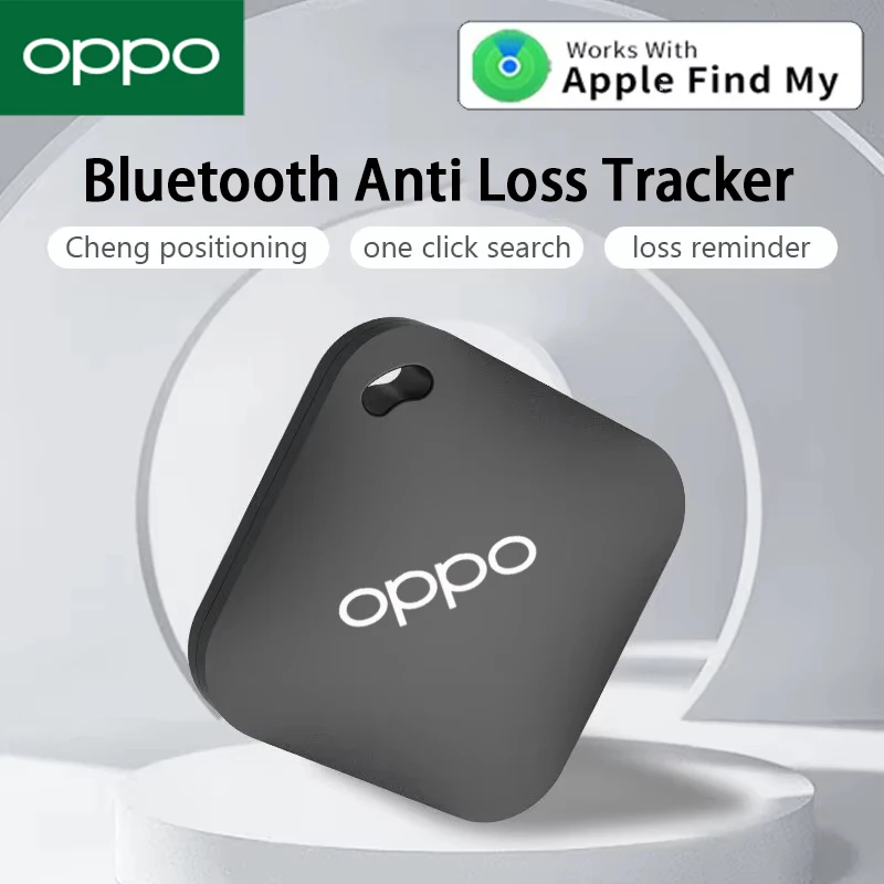 

OPPO GPS Smart Anti-lost Tracker Bluetooth 5.3 для Apple Find My Многофункциональный водонепроницаемый локатор для пожилых домашних животных Поиск ключей iphone