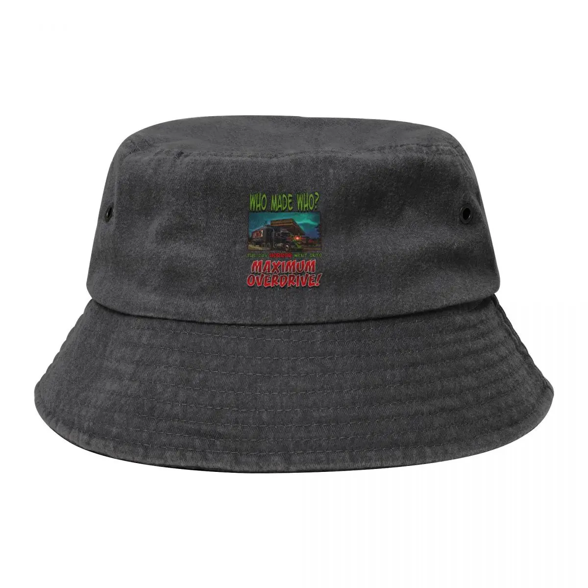 

Maximum Overdrive Classic . Bucket Hat hats on offer birthday Christmas Hat Fashion Beach Mens Caps Women's