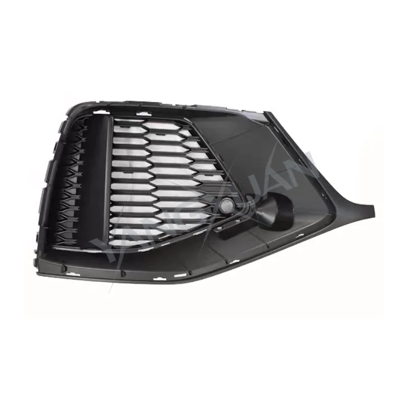 Front Bumper Fog Lamp Cover For Audi Q8 Sport  S-Line SQ8 2018-2022 Front Bumper Foglamp Grille Trim Shade Foglight Cover