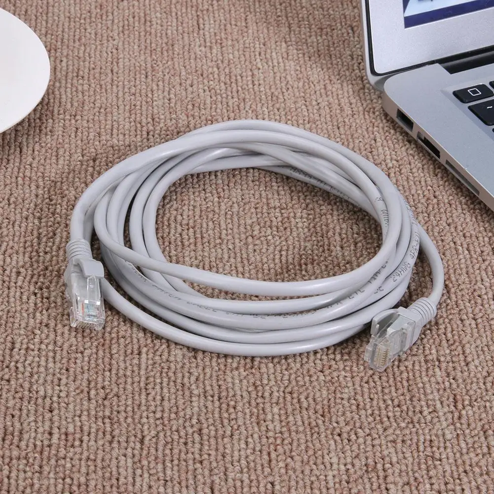 

Router Computer Cable High Speed LAN Cord with RJ-45 Connector Internet Network Patch Cord for PC Router Computer