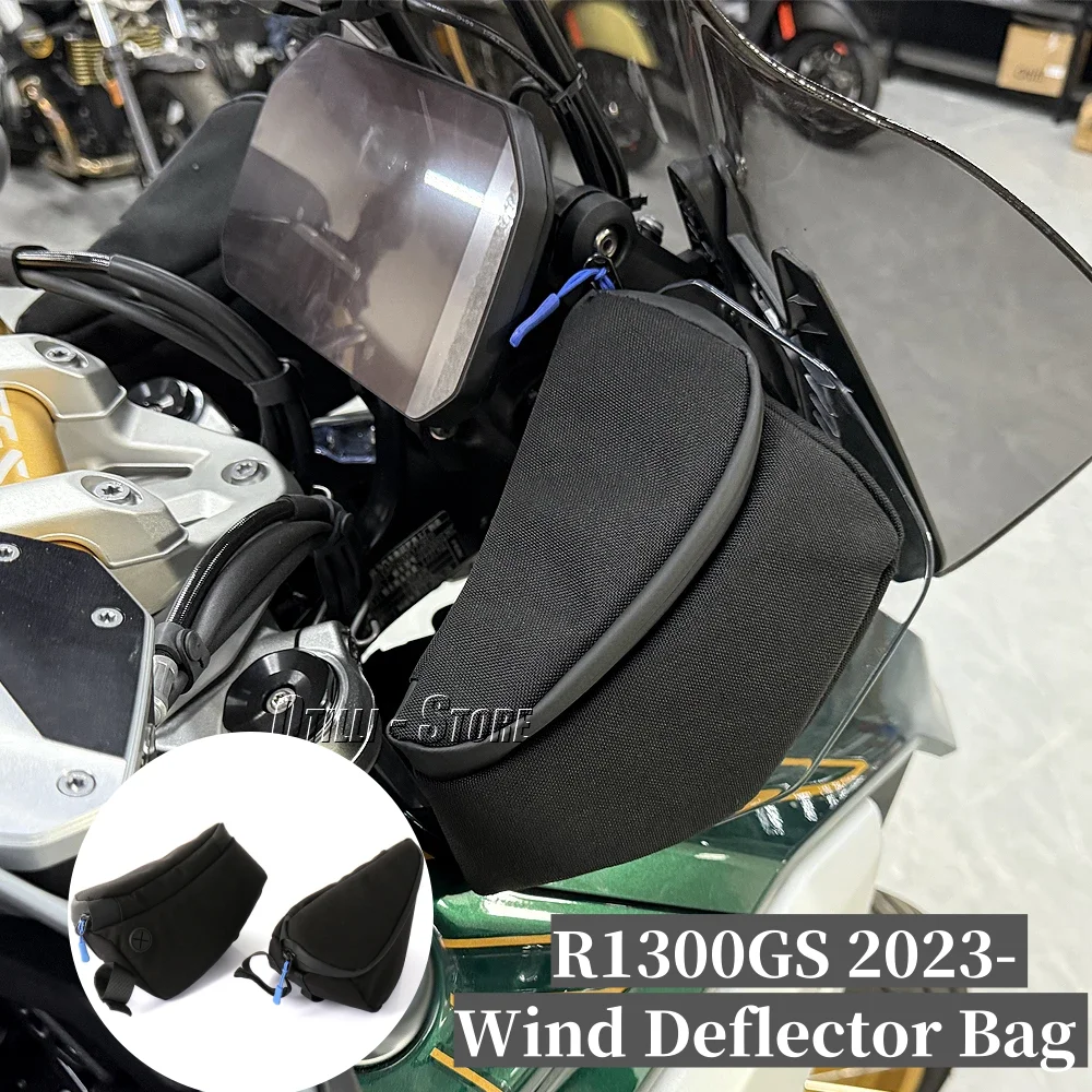 

For BMW R1300GS r1300gs R 1300 GS 2023 2024 Motorcycle Accessories Windshield Bag Side Deflector Pack Waterproof Storage Bags
