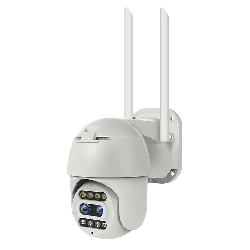 

3MP 1296P Carecam APP 10X Zoom Dual Lens Wireless PTZ IP Dome Camera AI Humanoid Detection Home Security CCTV Monitor