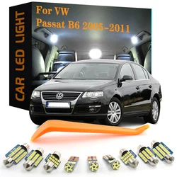 16pcs LED Interior Light Bulbs For Volkswagen VW Passat B6 2005 2006 2007 2008 2009 2010 2011 Accessories Parts Dome Trunk Light