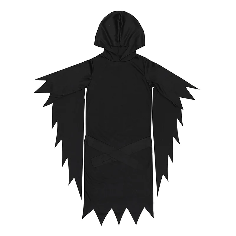 Scream Ghostface Cosplay Costume Horror Movie Mask Robe Outfit Adult Halloween… - Image 3