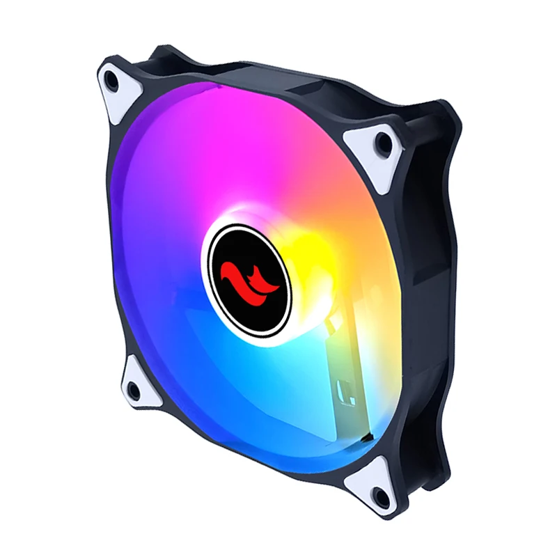 HNHU Computer case suit Fan 120mm mute PC Accessories Ventilator Cooling Air-cooled DC 12V Big 4Pin Can be Connected in series