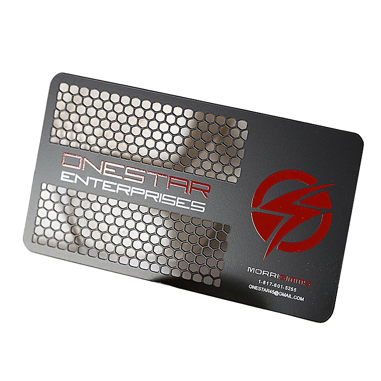 custom. Custom Luxury Black Metal Business Card VIP ID Visiting Card with Gold Foil Stamping Digital Printing Logo