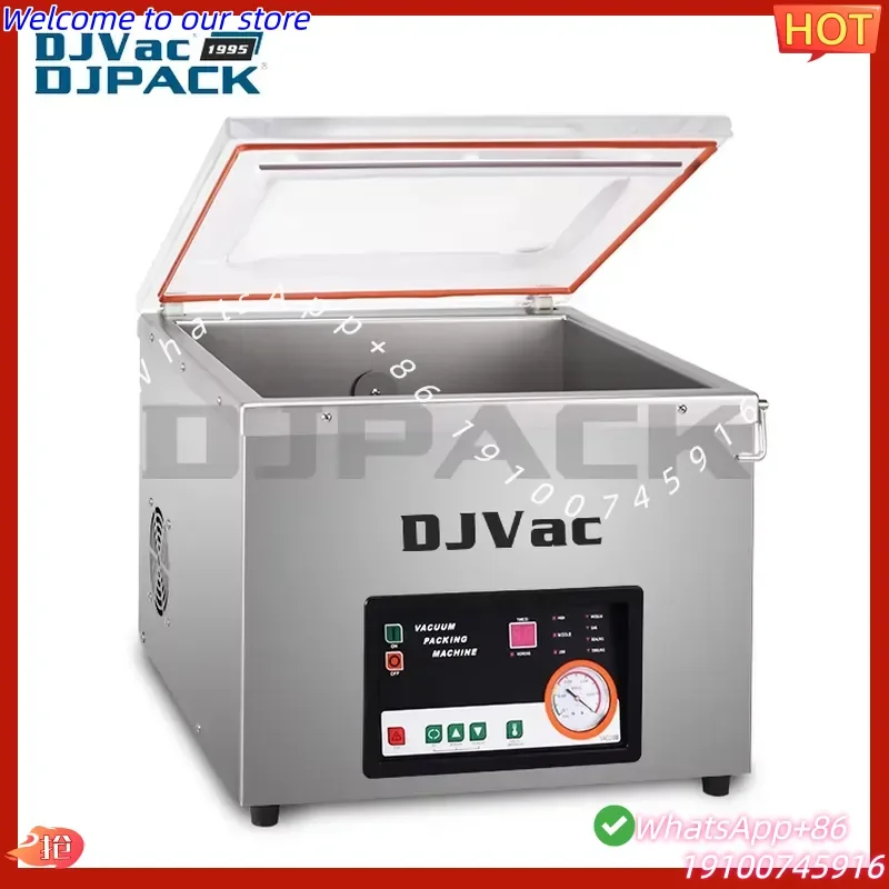 2026CE DZ-450A Electric Semi-Automatic Tabletop 304 Stainless Steel Multi-Voltage Easy Operate Stable Durable Food Packaging