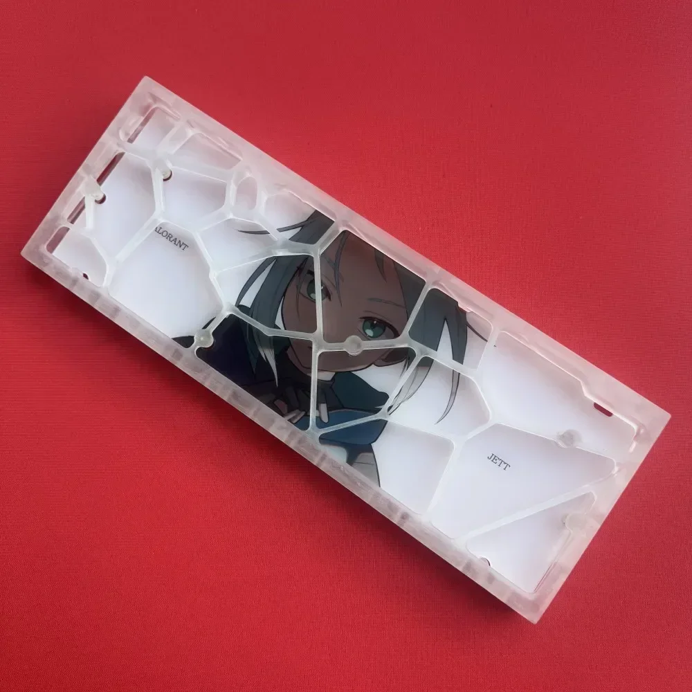 Holy60 Keyboard Hollow Case Custom Frosted Transparent Case 3D Printing Acrylic Keyboard Shell Board Accessory DIY Teclado Gamer