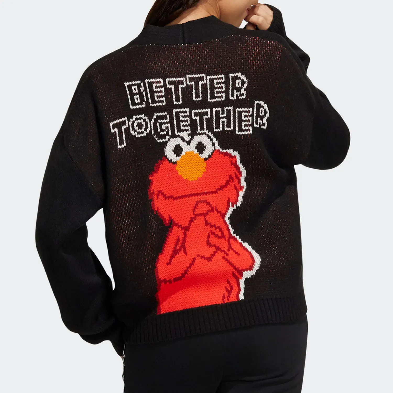 Adidas genuine Sesame Street women's sports jacket jacket HD7282