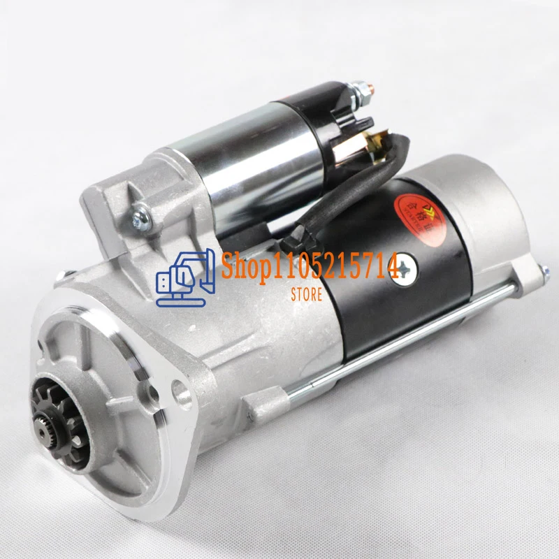 

Starter Motor For Excavator Parts Sany SY205 215 235 -8-9 Motor Starter 6D34 Engine Kato 820 Starter