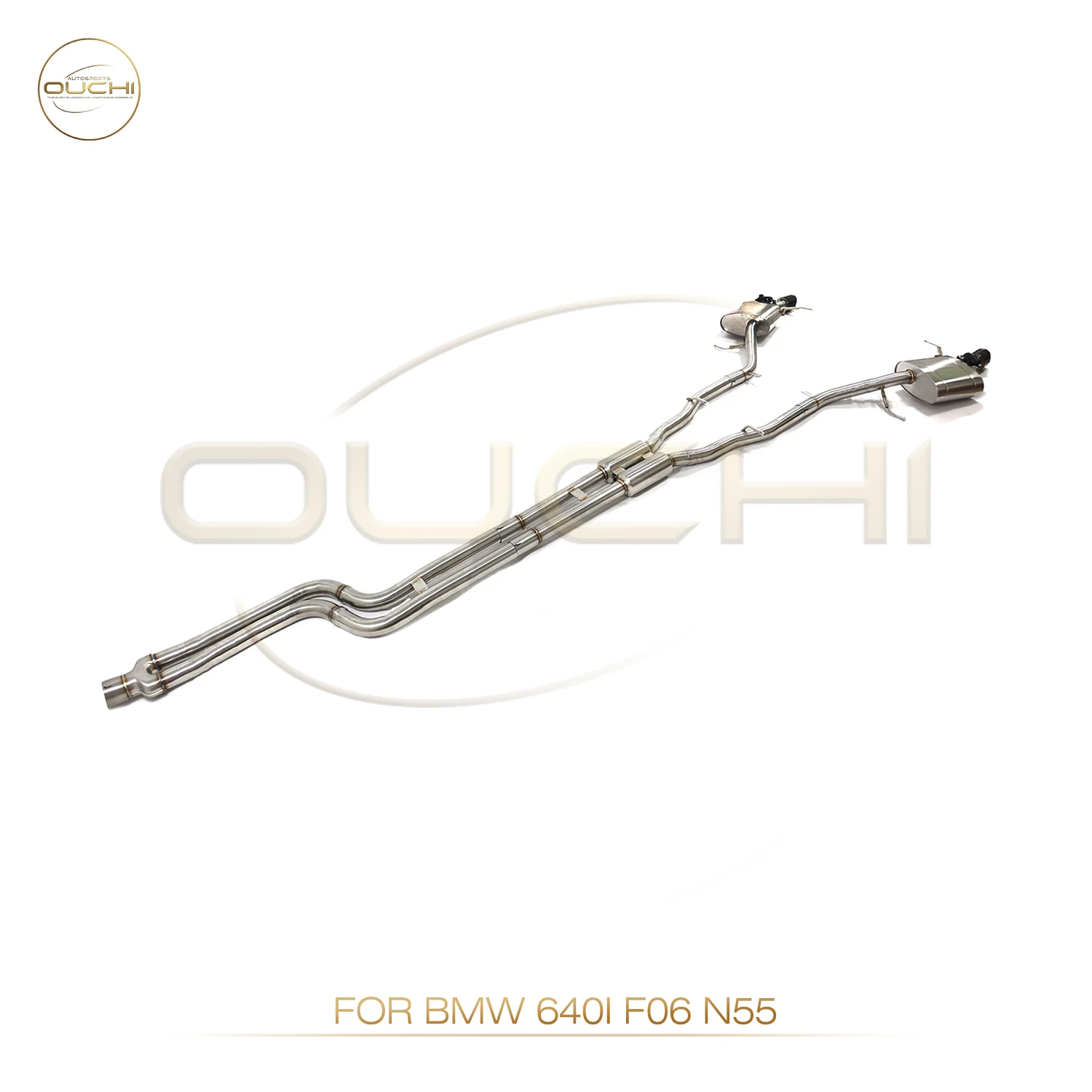 OUCHI Catback Exhaust for For 2012-2017 BMW 640i F06 N55 Stainless Steel Catback Exhaust Valve  Control Performance Auto Parts