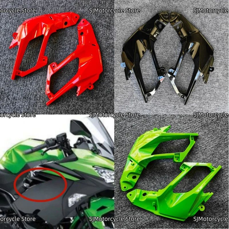

Motorcycle Accessories Gas Tank Air Intake Vent Fairing Fit for Kawasaki Ninja 400 Ninja400 2018 2019 2020 2021 2022 2023-2025