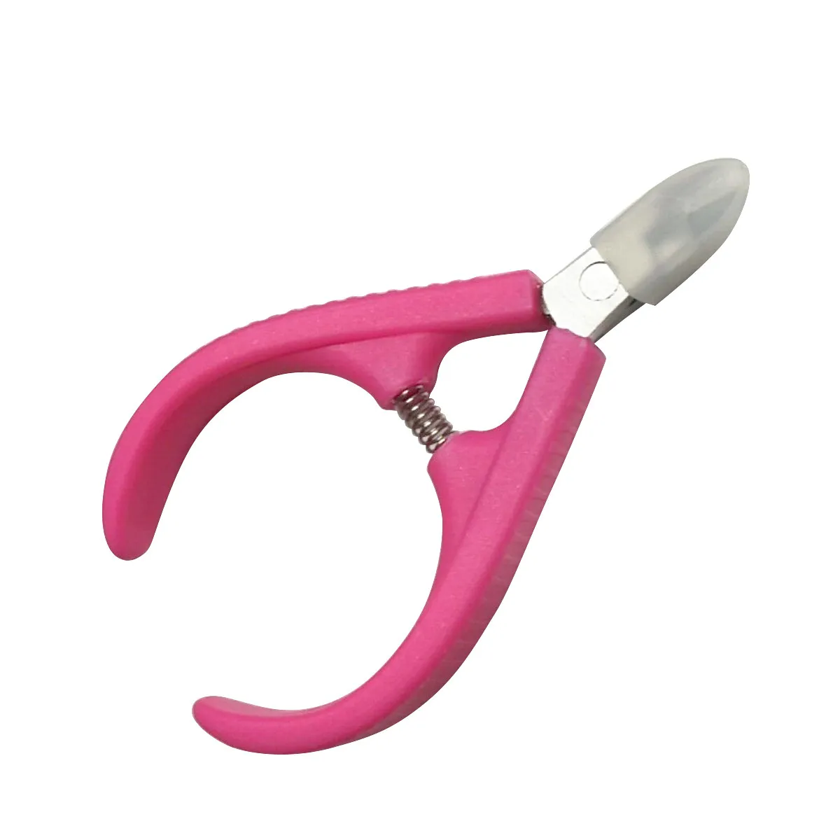 Cuticle Nipper Pink Stainless Steel Fashion Nail Art Clipper Manicure Plier Cutter Rust Resistant Sharp Blade Professional Tool