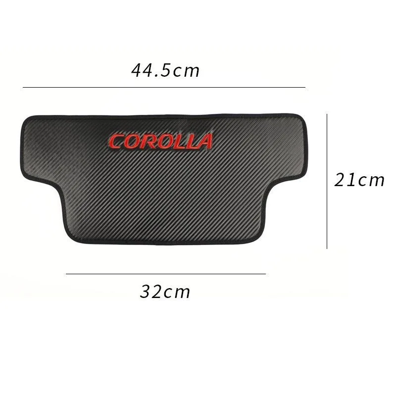 Seggiolino auto in fibra di carbonio Anti Kick Pad per Mercedes Benz A C E S classe G GLC CLE CLA GLB GLS W177 W205 W213 W222 X167 accessori