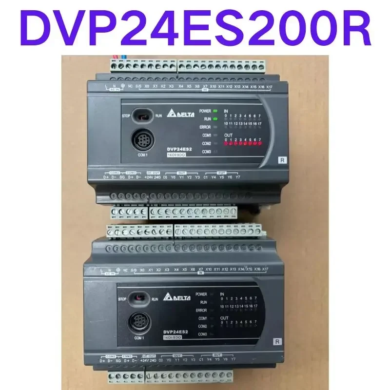 Second-hand test Ok  PLC  DVP24ES200R