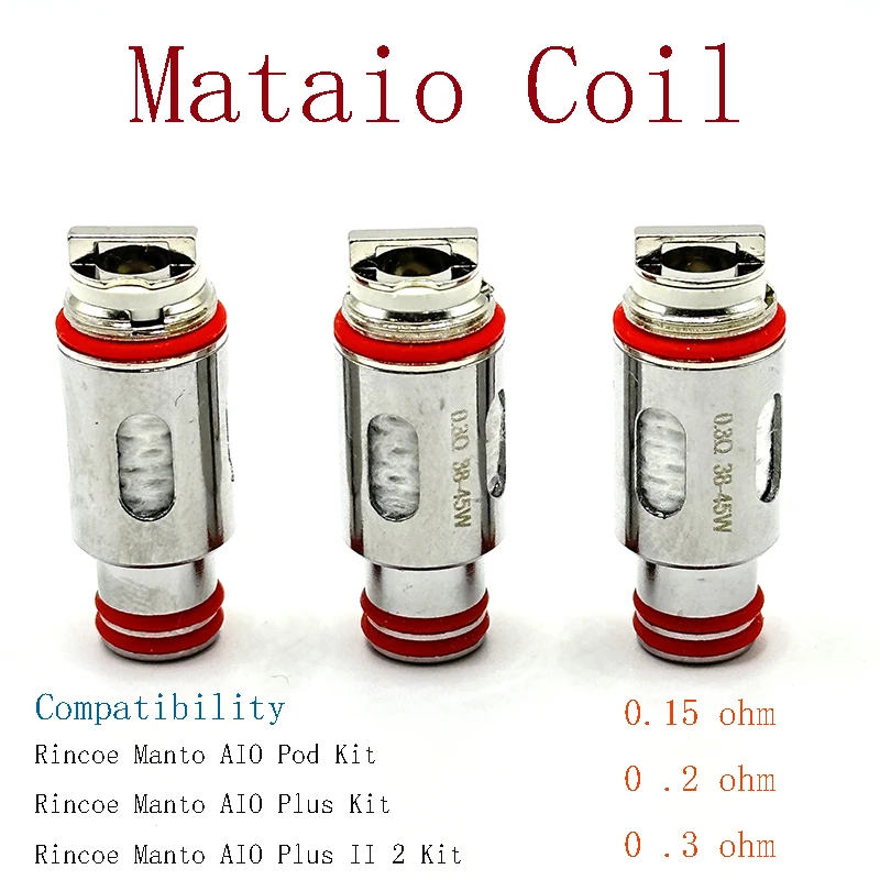 Mat aio Coil Rapid heating atomization coil Jelly-box (0.15/0.3)