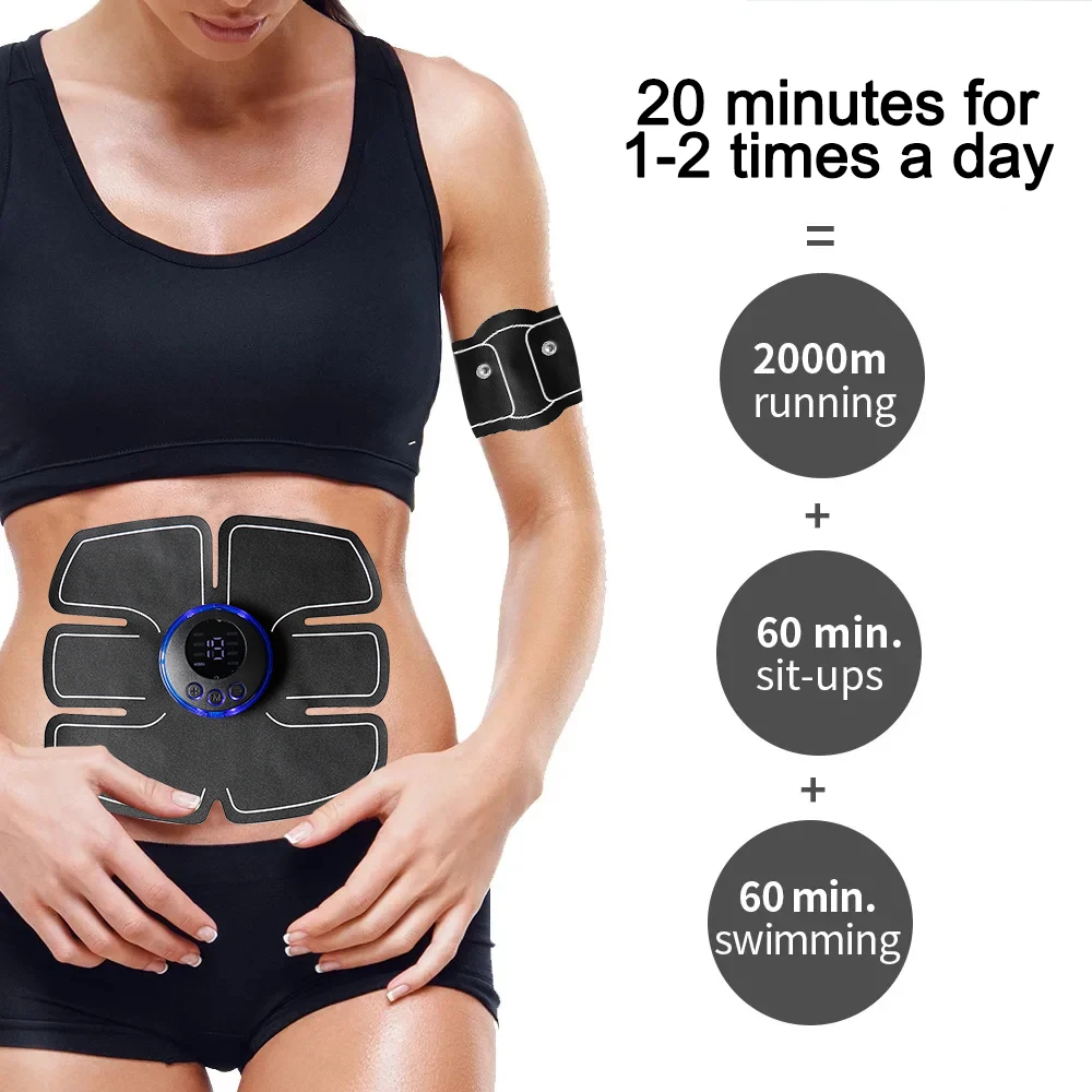 Intelligent Electric Body Massager 19 Gears Adjustable Levels TENS EMS Muscle Stimulator Portable Shoulder Neck Massage CareTool