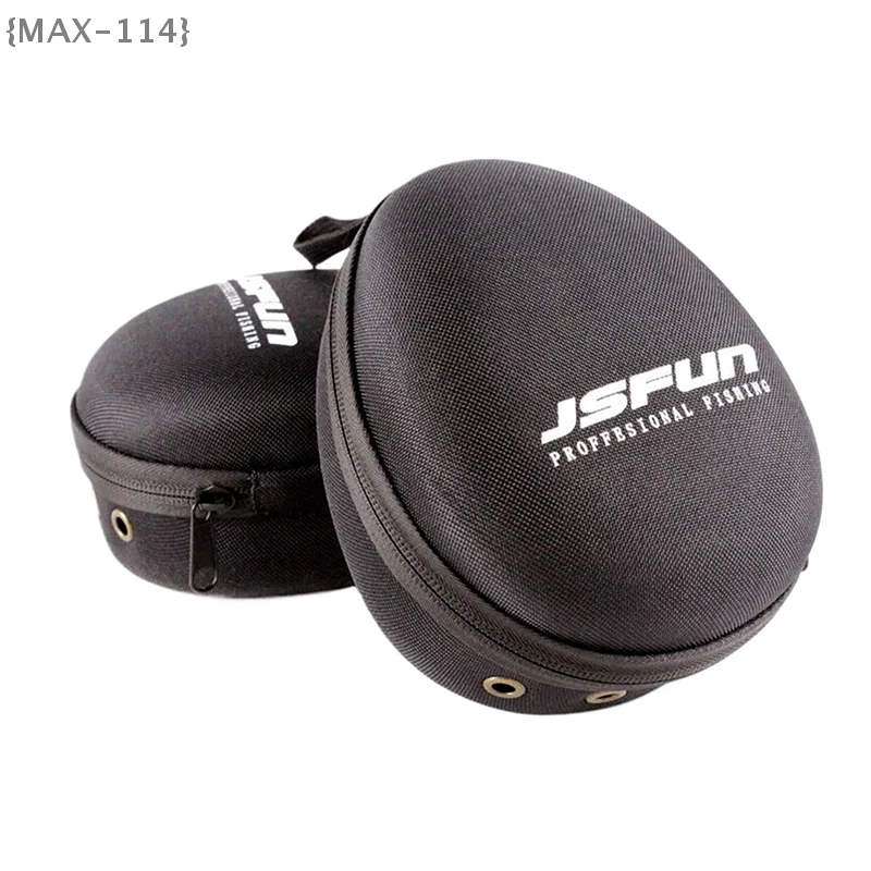 

【MAX114M3】Portable Teardrop Shape EVA Fishing Reel Bag Protective Case Cover For Drum/Spinning/Raft Reel Fishing Pouch Bag