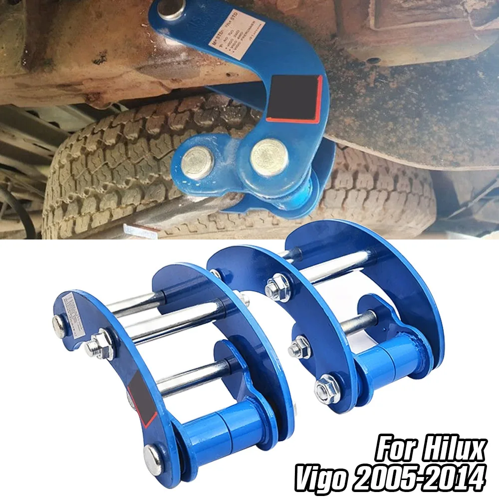 4x4 Suspension Spring Rear Comfort Double Shackles Lift Kits for Hilux Vigo 2005-2014