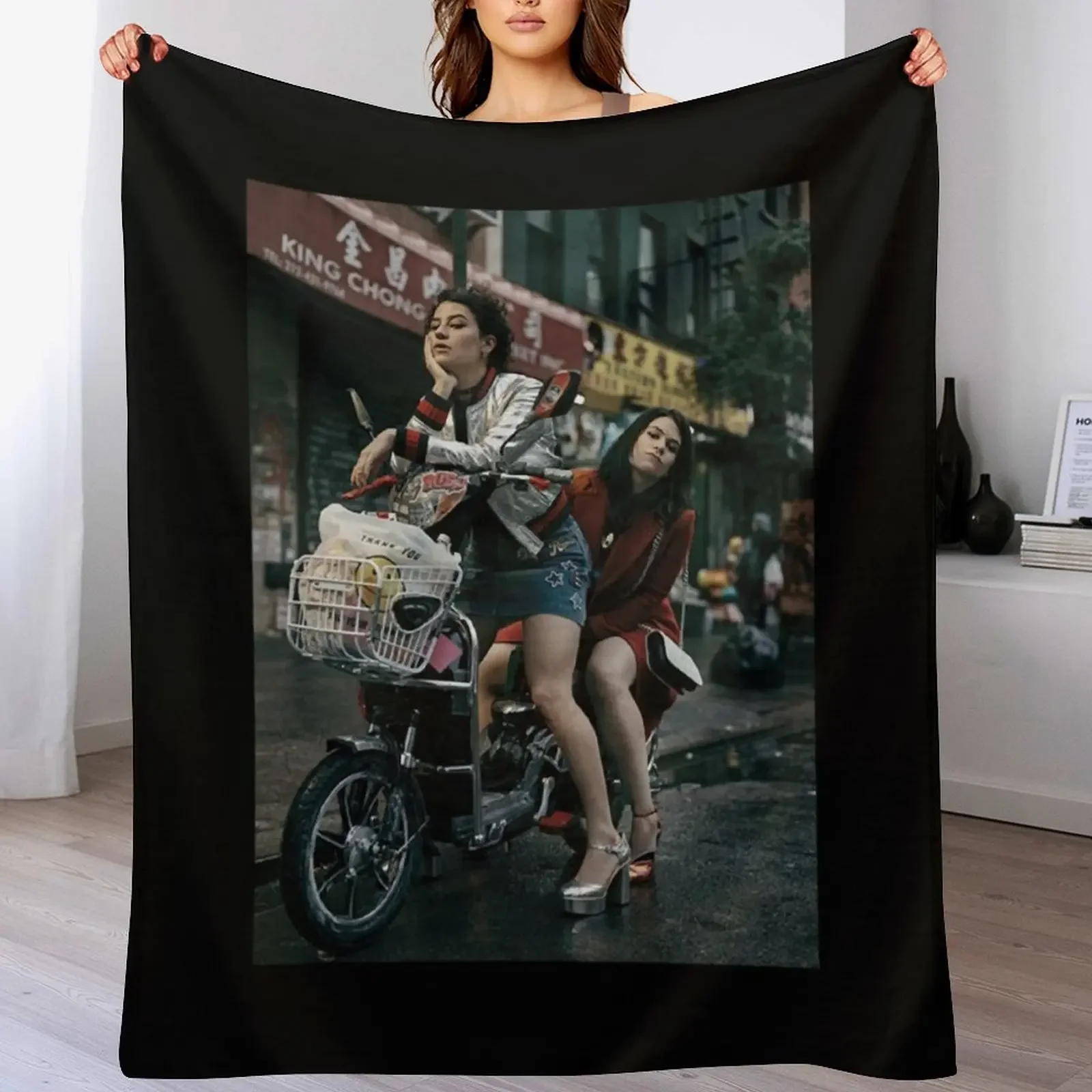 Vintage Great Broad City Creative Ways Woman Man Throw Blanket Multi-Purpose cosplay anime Moving Blankets