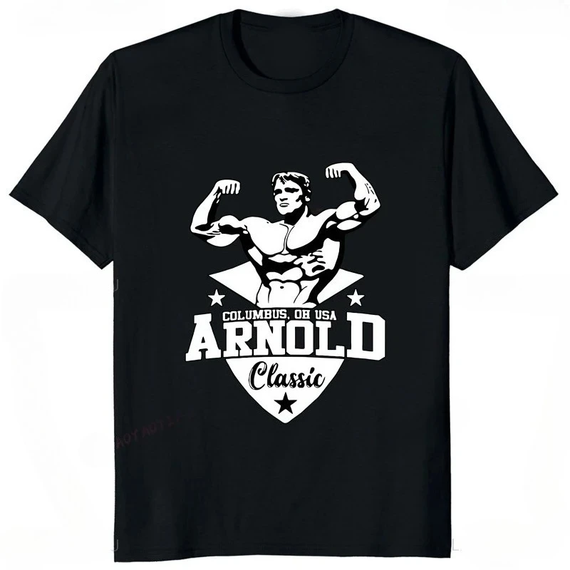 

Mr Olympia Conquer Graphic T-Shirt, Men's Casual Loose Streetwear Tee, Breathable Cotton Tops