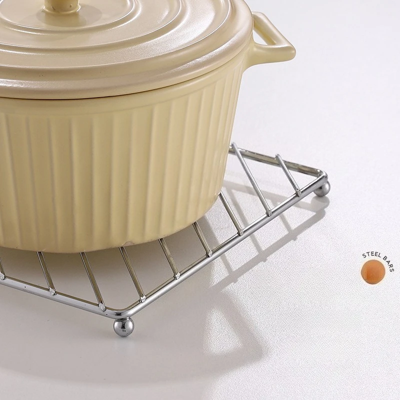 Kitchen Bold Pot Mat Pot Holder Household Heat Insulation Pad Anti-scalding Dish Mat Dining Table Mat Heat-resistant Casserole
