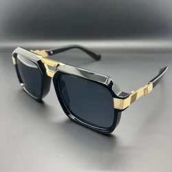 2024 New High Quality Women Sunglasses Oversized Vintage Retro Driving Outdoor Sports Men's Sun glasses CAALZ