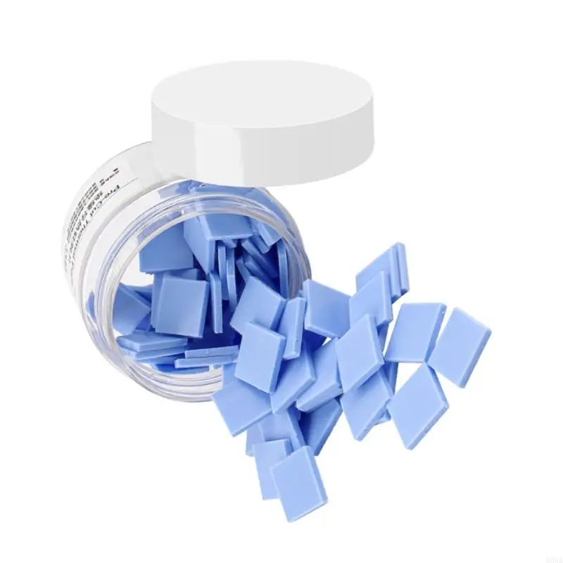 Эффективная тепловая диссипация Силиконовая прокладка для электроники охлаждение 12x12 мм