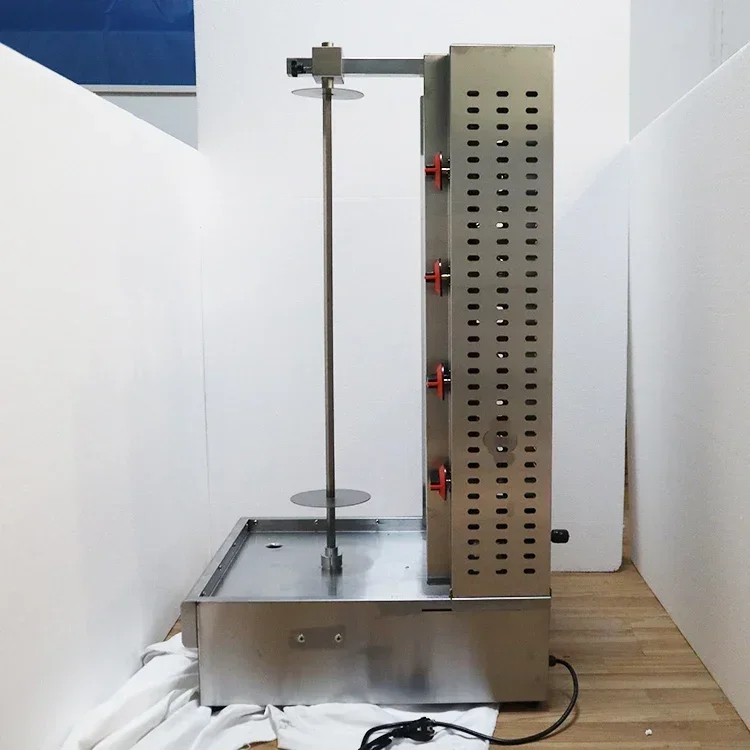 ステンレス鋼製 ga 4バーナー ドルナー ケバブマシン 自動ケバブグリル シャワルママシン レストラン＆パーティー用