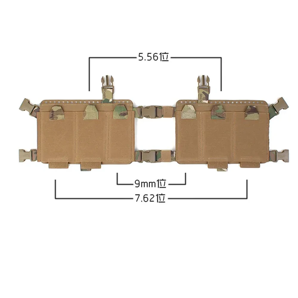 Outdoor-Sport Sport SS Brust Kleiderbügel Panel Molle tragen Brust Kleiderbügel Basis Cr08