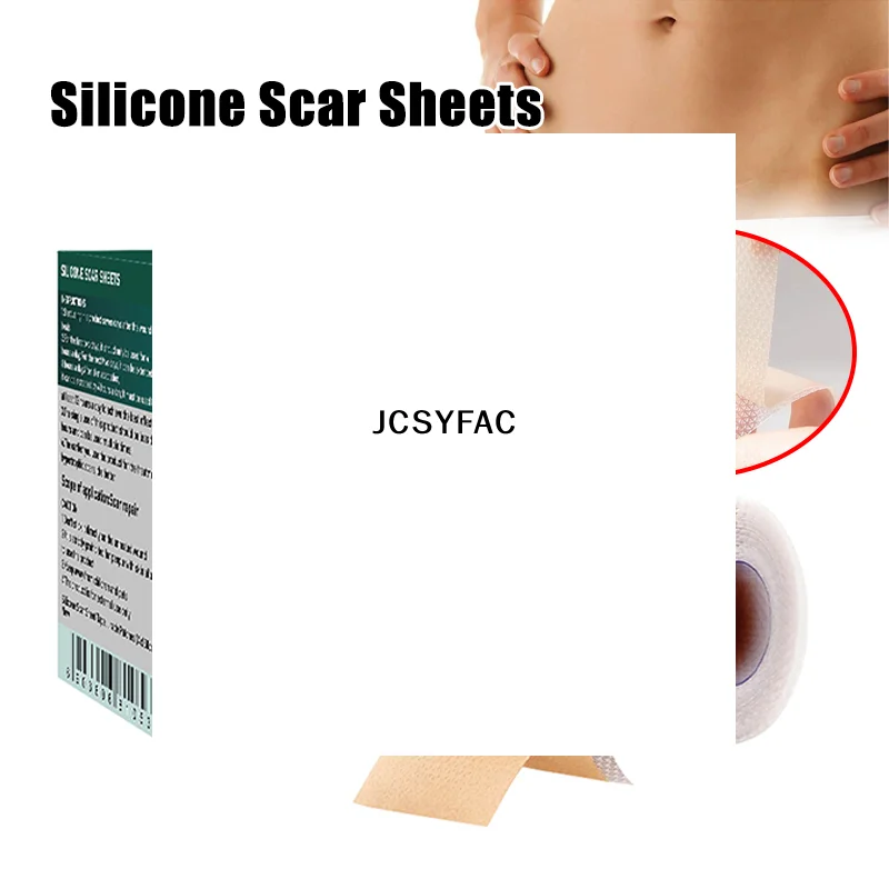 1 لفة سيليكون ندبة ورقة هلام ندبة التصحيح 4cmX150cm ذاتية اللصق ندبة غطاء الشريط قابلة لإعادة الاستخدام وفعالة شرائط العناية بالبشرة